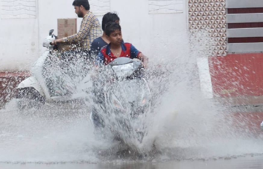 weather news hisar, rainfall in hisar, Hisar
