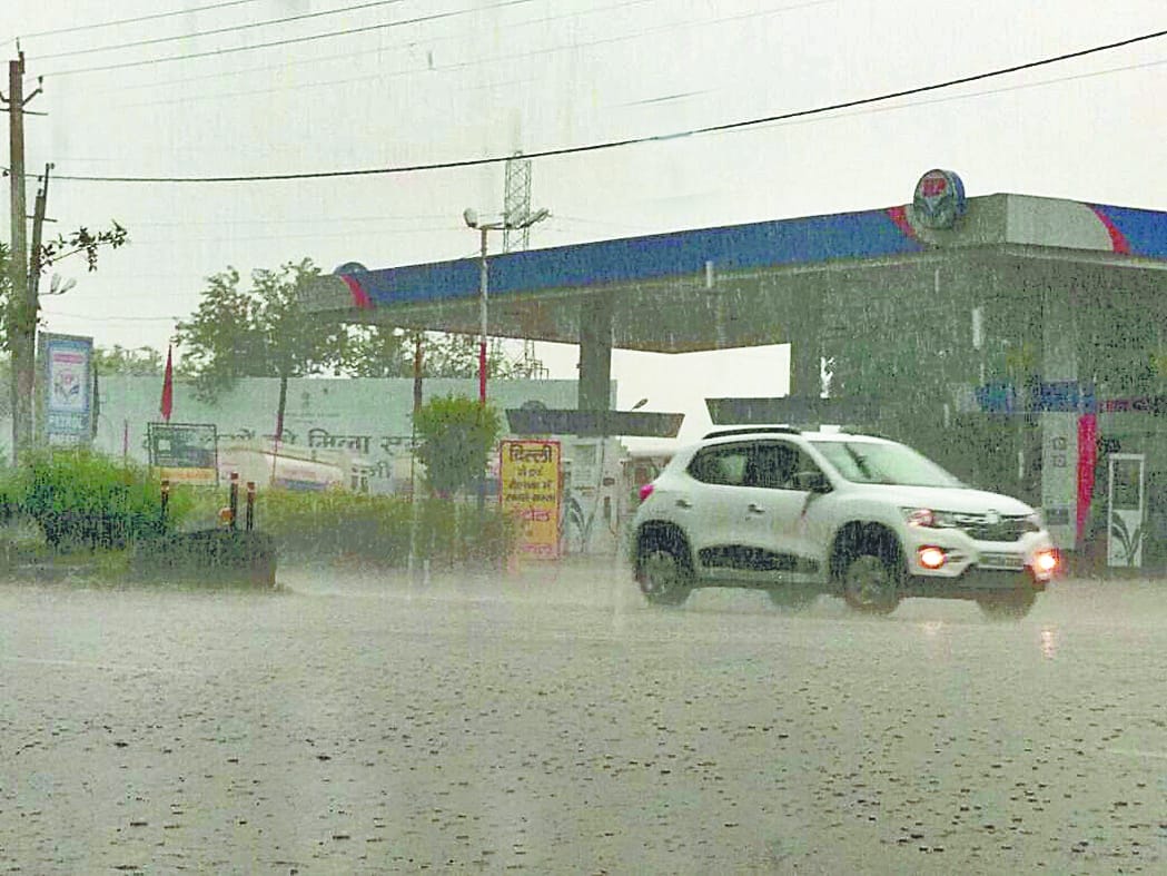 weather, rain, heavy rain, mansoon, haryana, rohtak