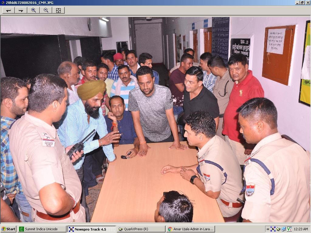 Roadways employees and ABVP clash