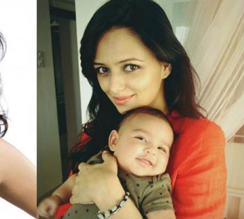 roshni chopra post first photo of her baby