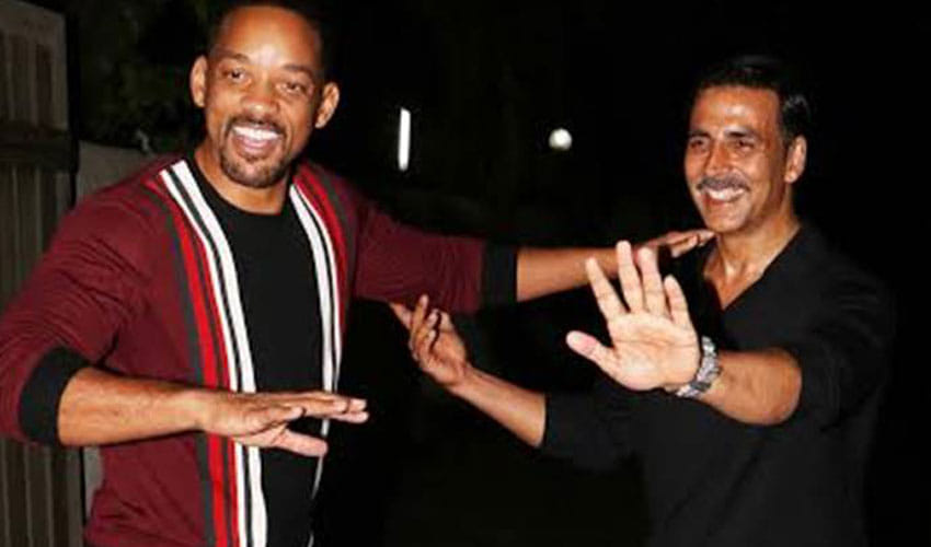 will smith reached at akshay kumar's party