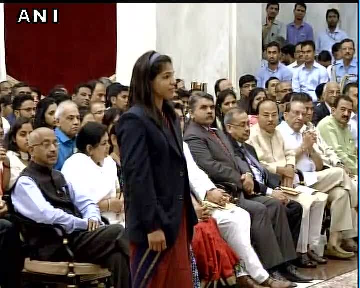 Sportspersons And Coaches Honoured by President of India