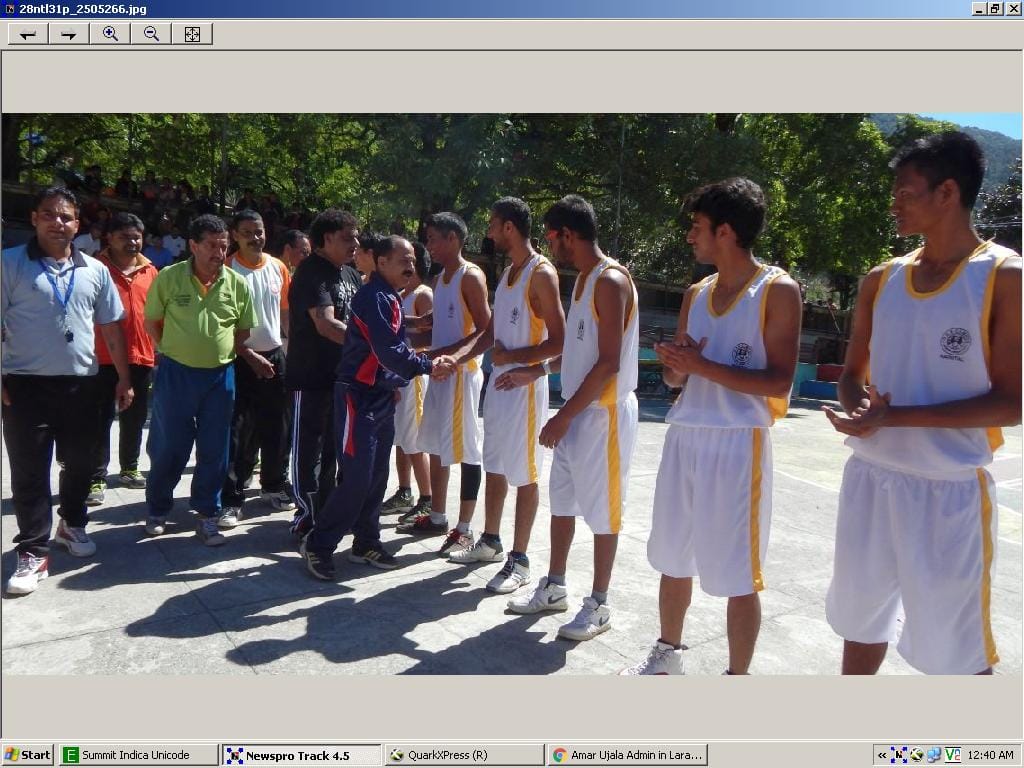 Degree College won the opening match