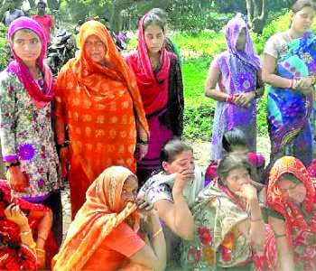 Elderly dead bodies hanged