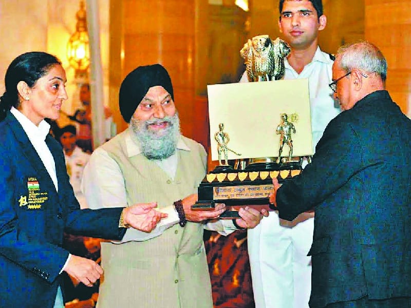  Punjabi University, Patiala, Maka trophy, and won the ninth, President Pranab Mukherjee,  Patiala