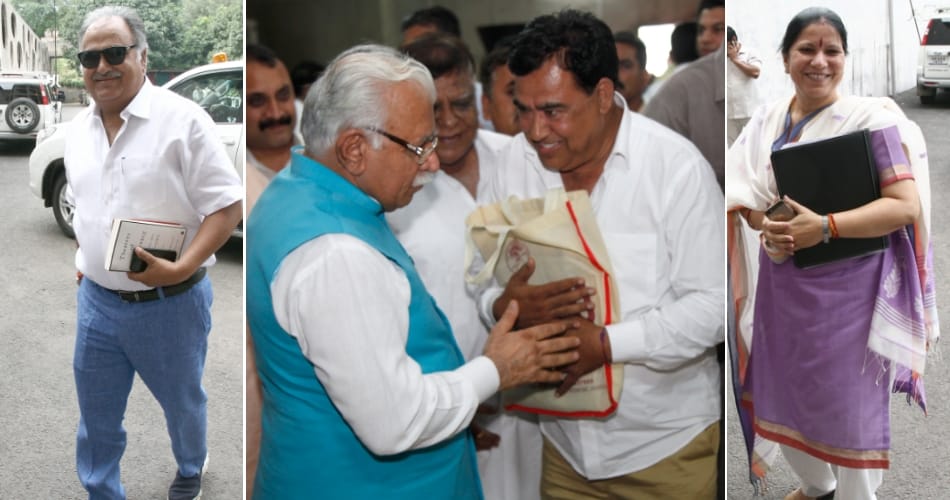 haryana assembly session congress walkout