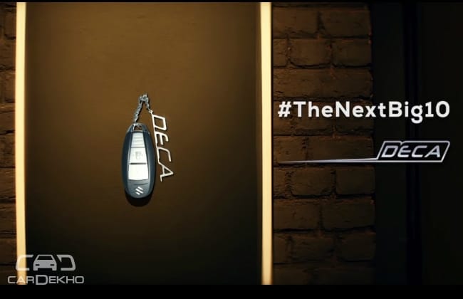 Maruti Suzuki Swift ‘Deca’ Teased