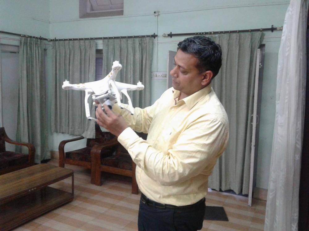drone will vigil uttarakhand forest