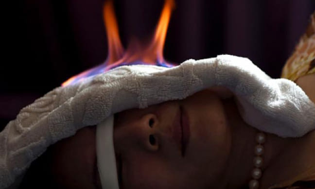chinese fire therapy for treatment