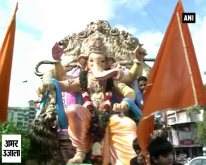 People start welcoming Ganpati ahead of Ganesh Chaturthi