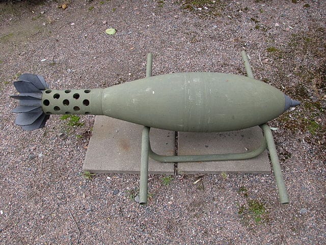 mortar shell found in Sunderbani