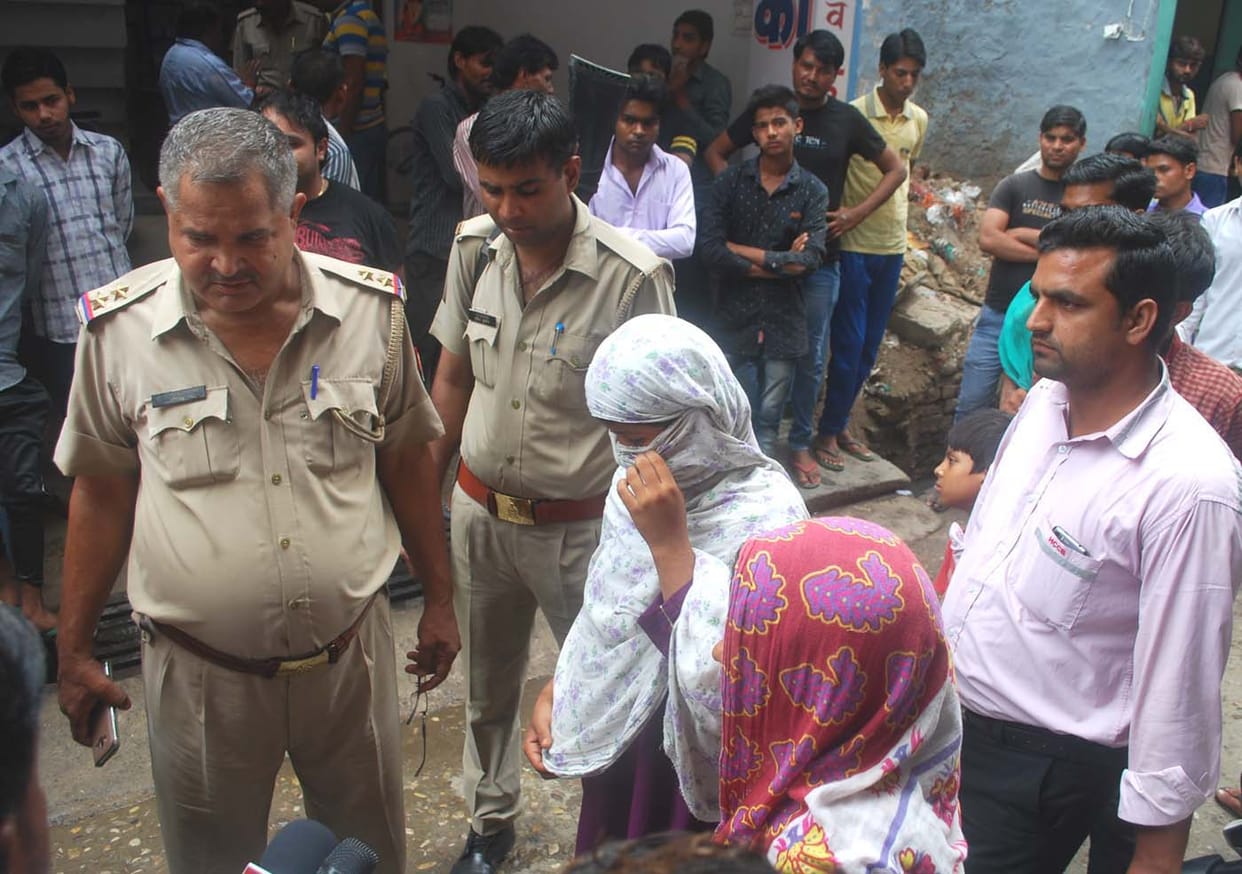 The young mother was raped by the son of the abortion