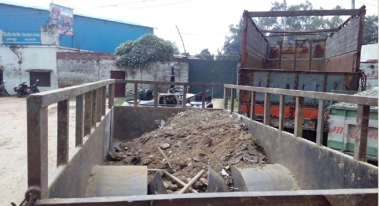 Access to the labor force of the soil plot