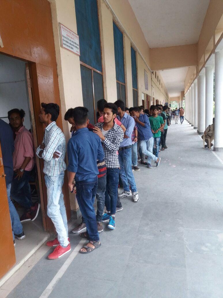 student union election in sgrr and mkp pg college