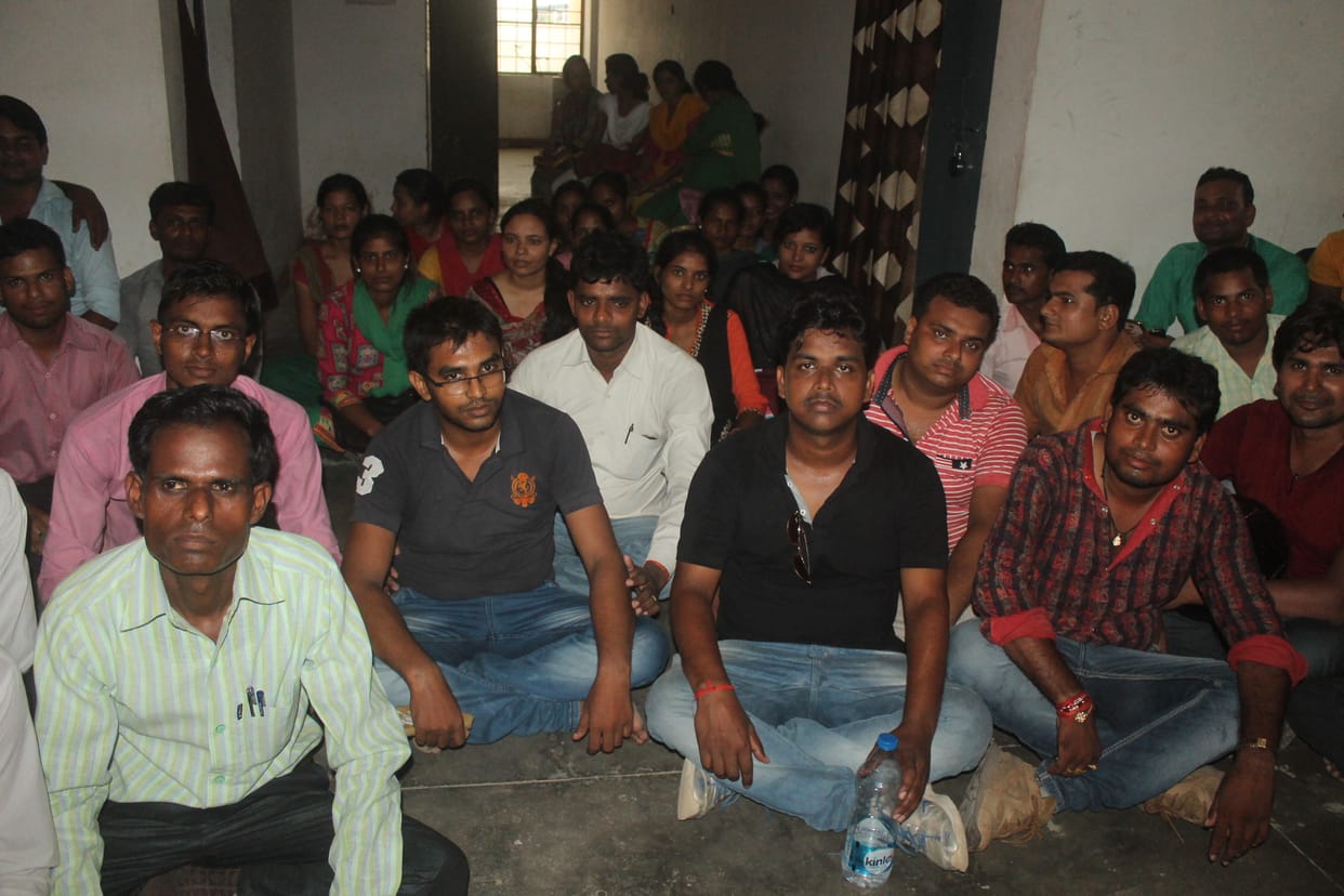protest on not geting joining letter