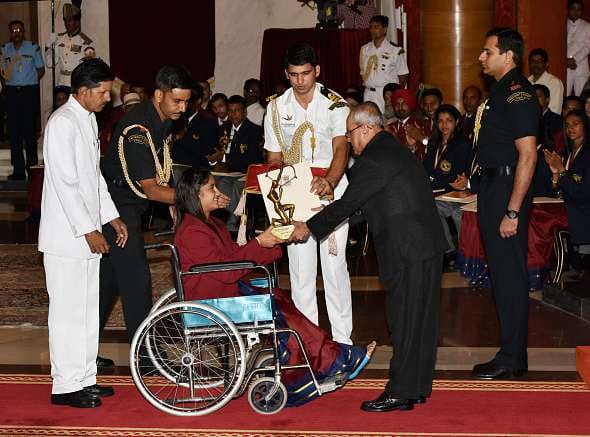 Vinesh Phogat Won The Heart From Wheelchair in Durbar Hall