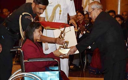 Vinesh Phogat Won The Heart From Wheelchair in Durbar Hall