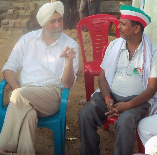 Farmers have to fight for their right to own force