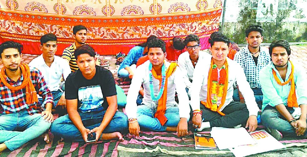 The deployment of faculty student union began fasting