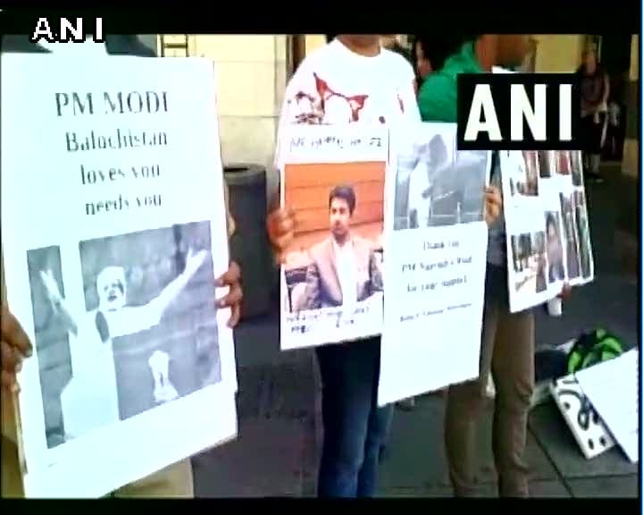 Baloch activists hold protest in Munich against Pakistan atrocities in Balochistan