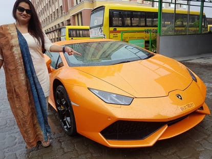 BJP MLA gifts wife 5.5 crore Lamborghini, she rams into auto