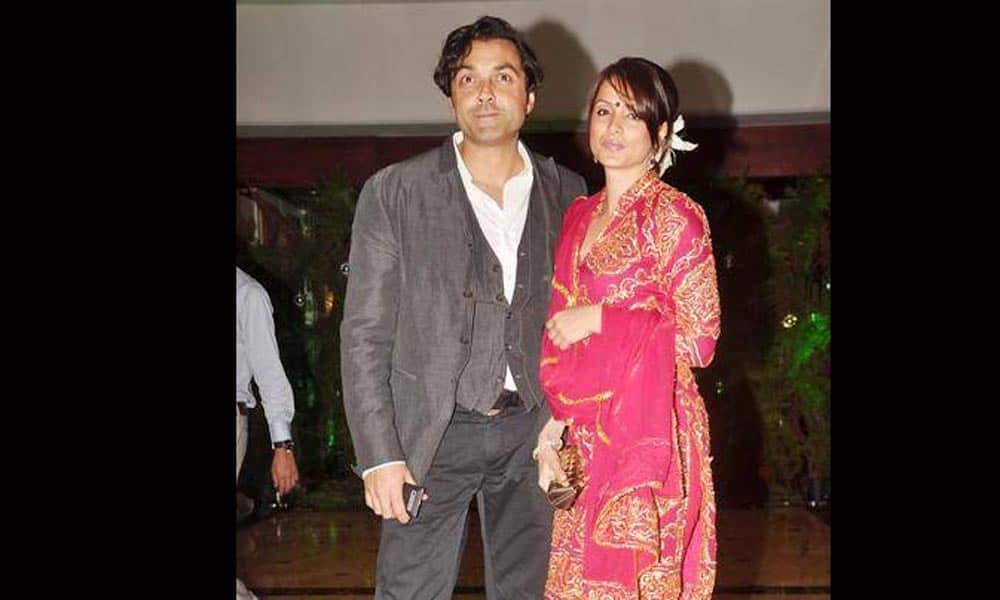 Bobby deol and tanya deol deol love story