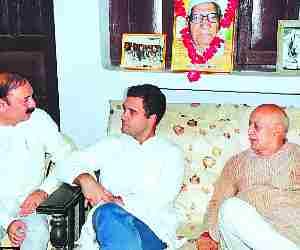 Umashankar Was a soilder of Congress:Rahul