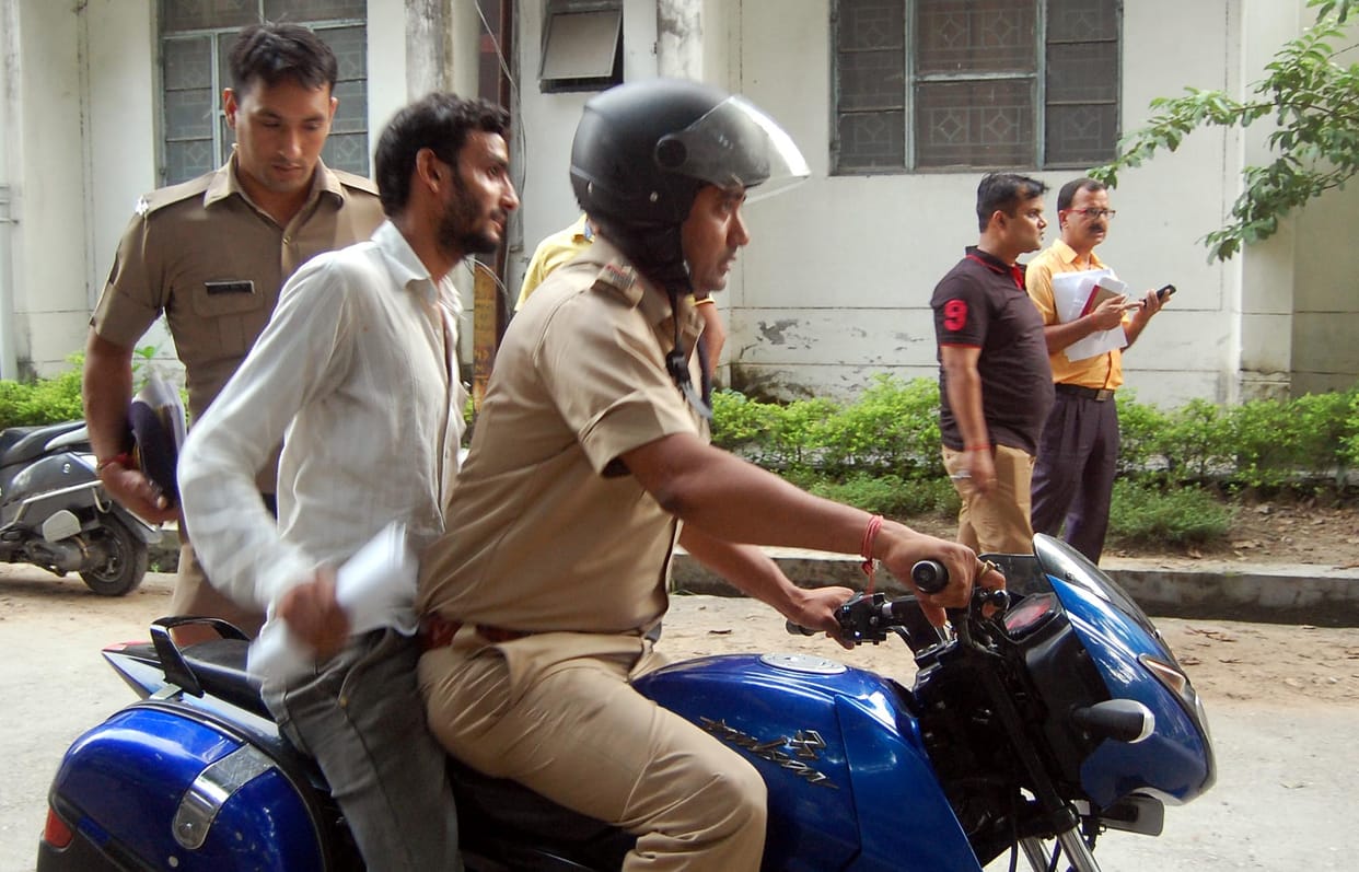 munna bhai in bams, police arrested gang leader.