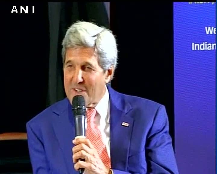 Have you come here in boats, Kerry asks IIT-Delhi students