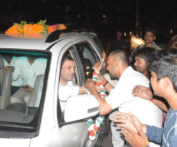  Rahul Gandhi in Raebareli.