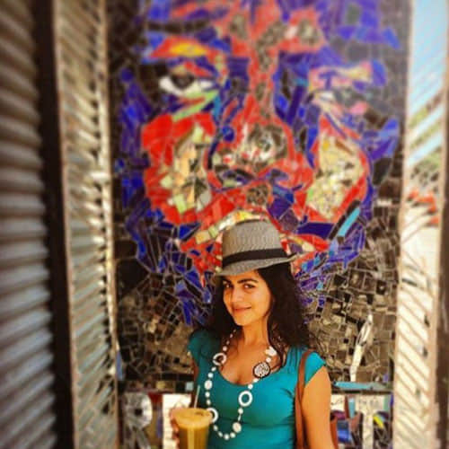 shenaz treasury shared her vacation photos in instagram