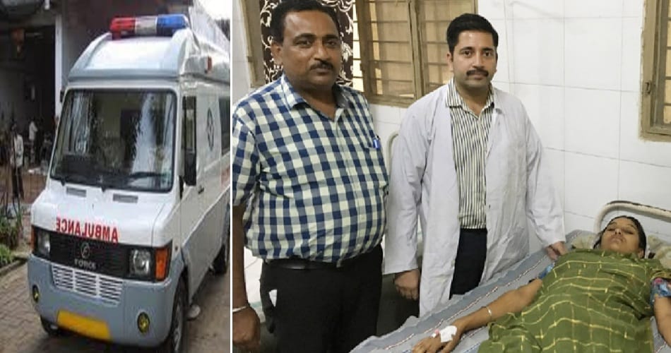 delivery in ambulance but doctor did not save chilld, the doctors saved a life