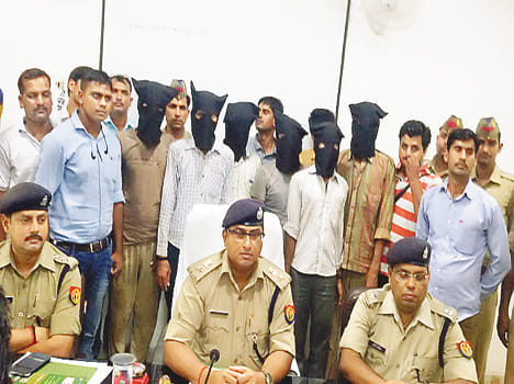 Kampil disclose bank theft, six arrested