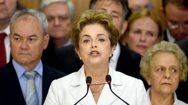 Brazilian President Rousseff Jilma removed from office
