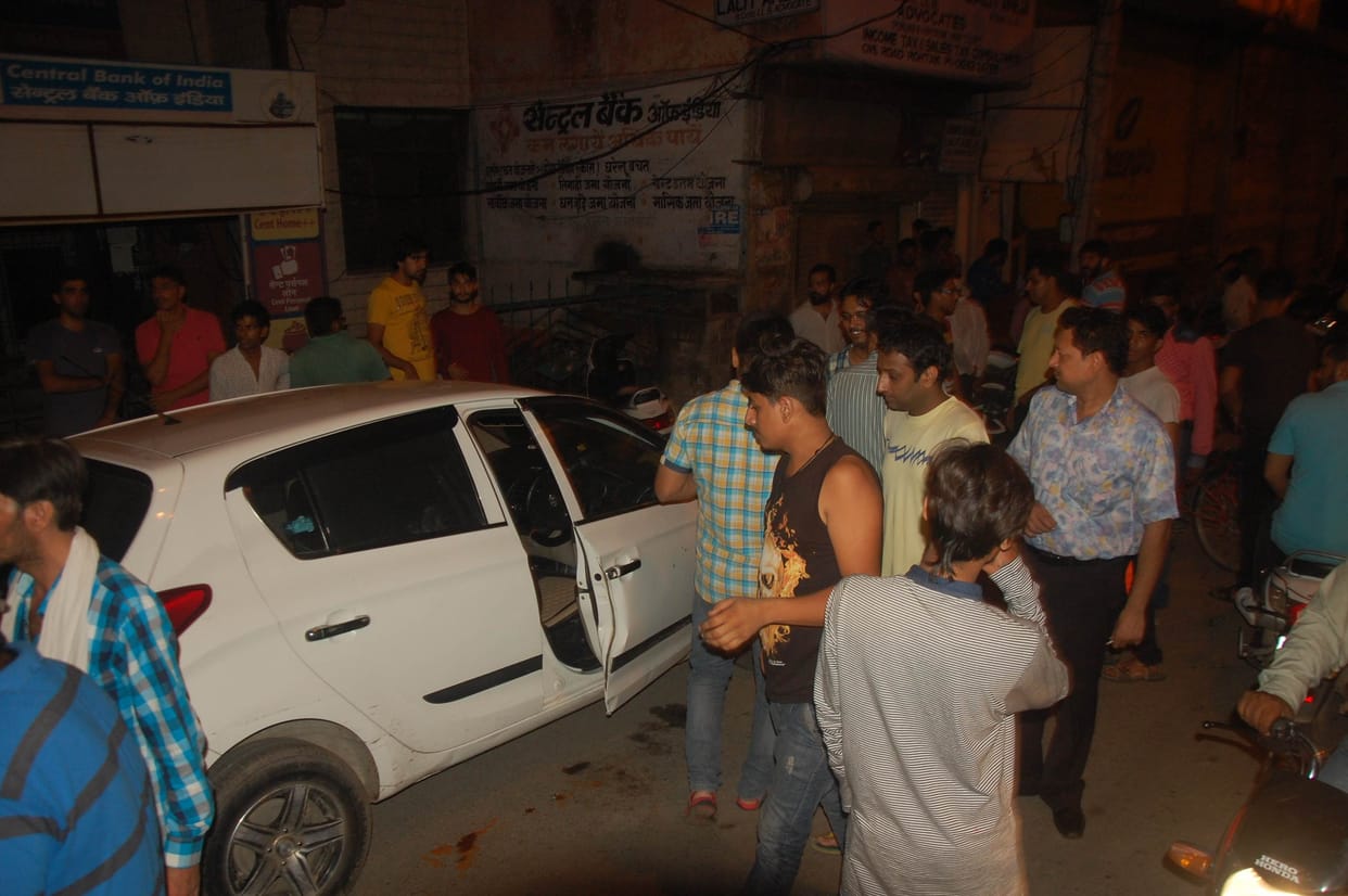 crime, rohtak, police, car, haryana