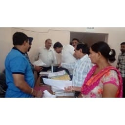 Inspection of deputy Mare, 21 contract basis employees absent, Hisar