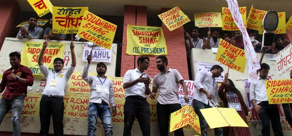 DUSU election propaganda over-tightened, the fight likely