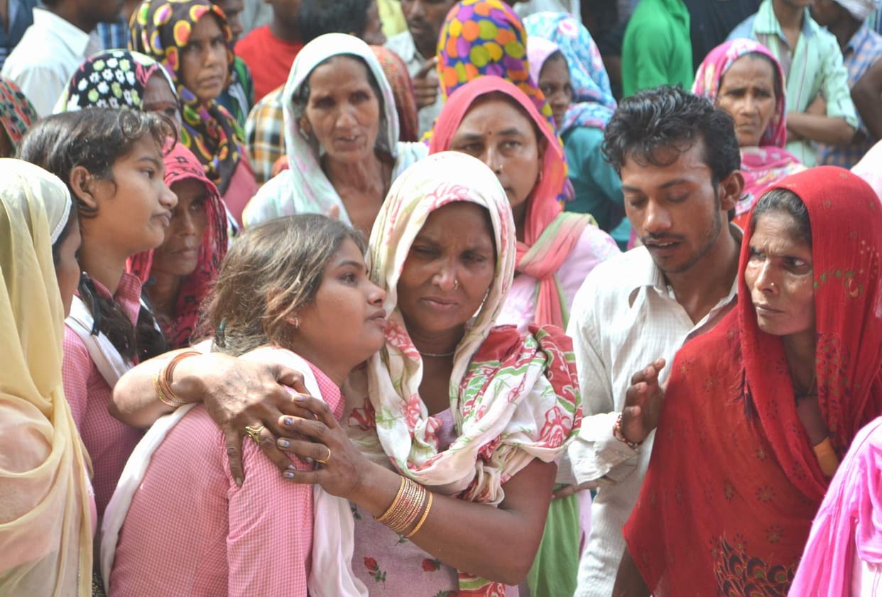 gardener died by current in school premises