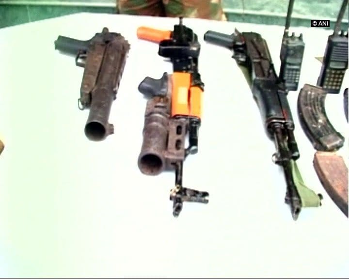 Two terrorist apprehended at Pattan 