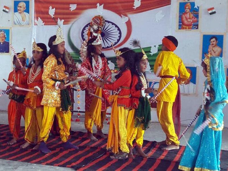 Krishna Chhath festival celebrated by children