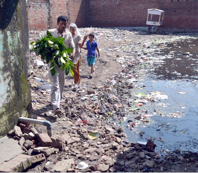 Garbage, mosquitoes and dirty water ... the story of Bldevnagr