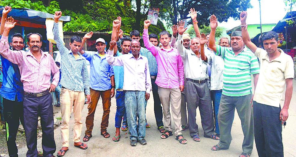 Road to the plight of the people on the street
