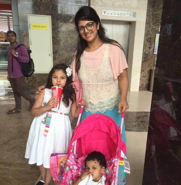 Actress Rambha then and now