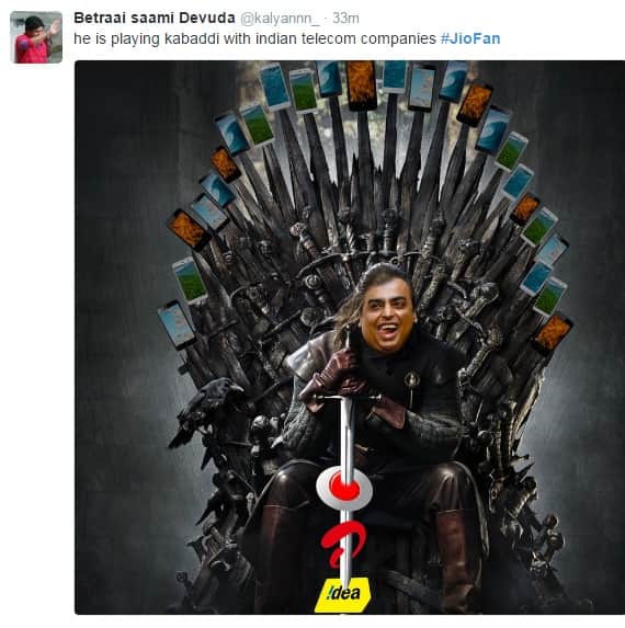 Reliance 4g trend in twitter