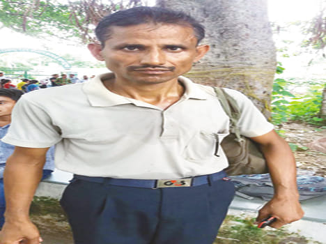 byke rider looted secuirity guard