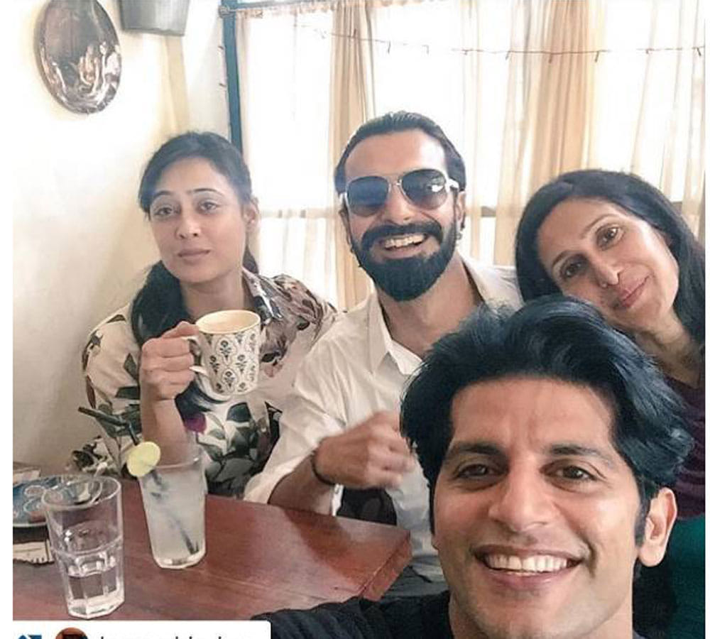 shweta tiwari enjoying pregnancy period