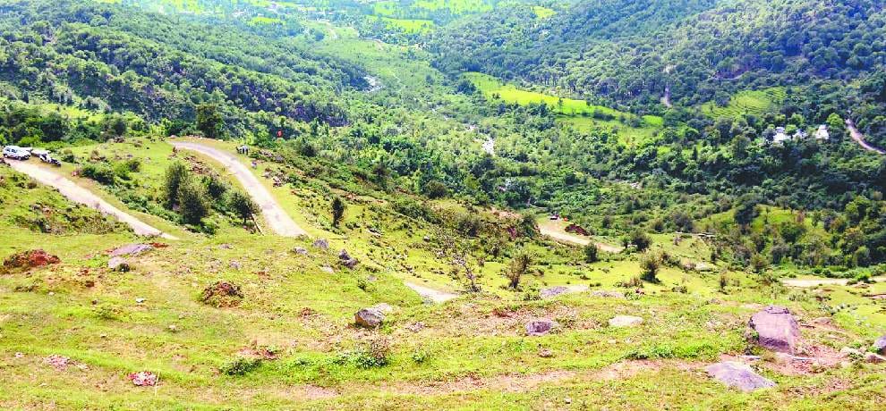 Geological Team survey in Jadrangal for central university campus