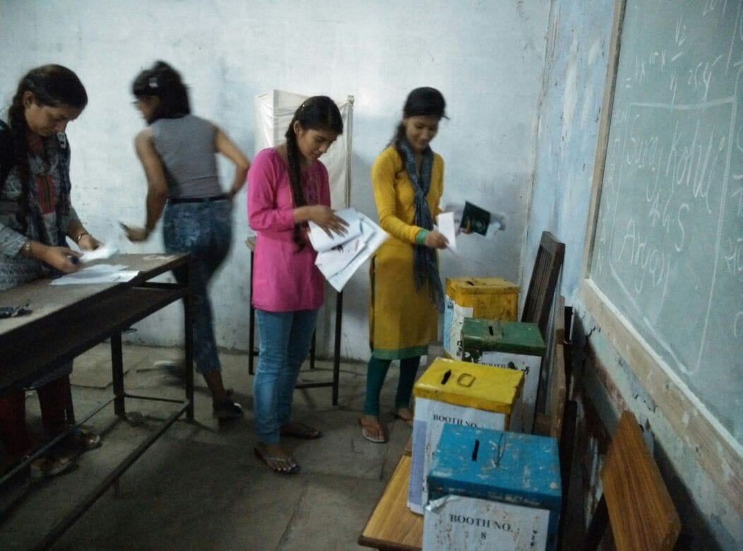 student union election in dav college dehradun