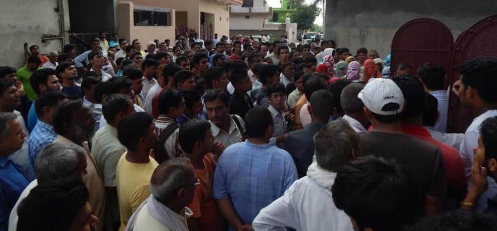 sandeep gadoli cremation happen after 7 months, large crowd gather in house