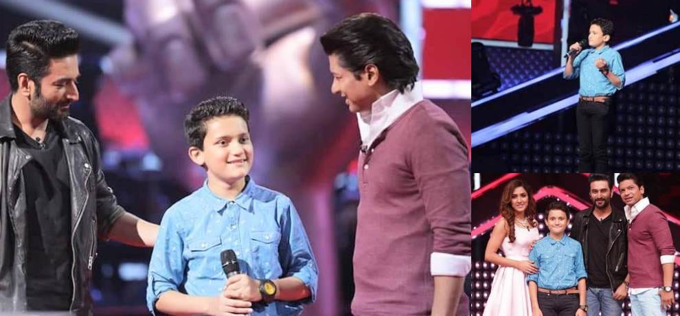 Jayant sharma in &tv reality show the voice kids